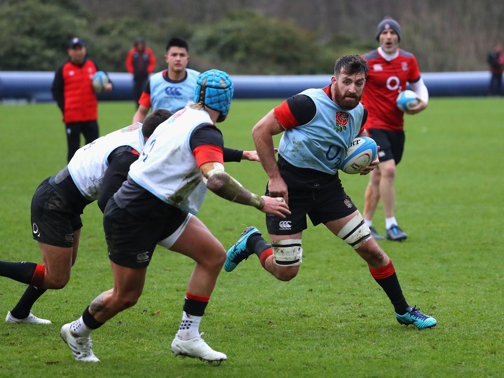 Gary Graham was named in the England squad for this year's Six Nations