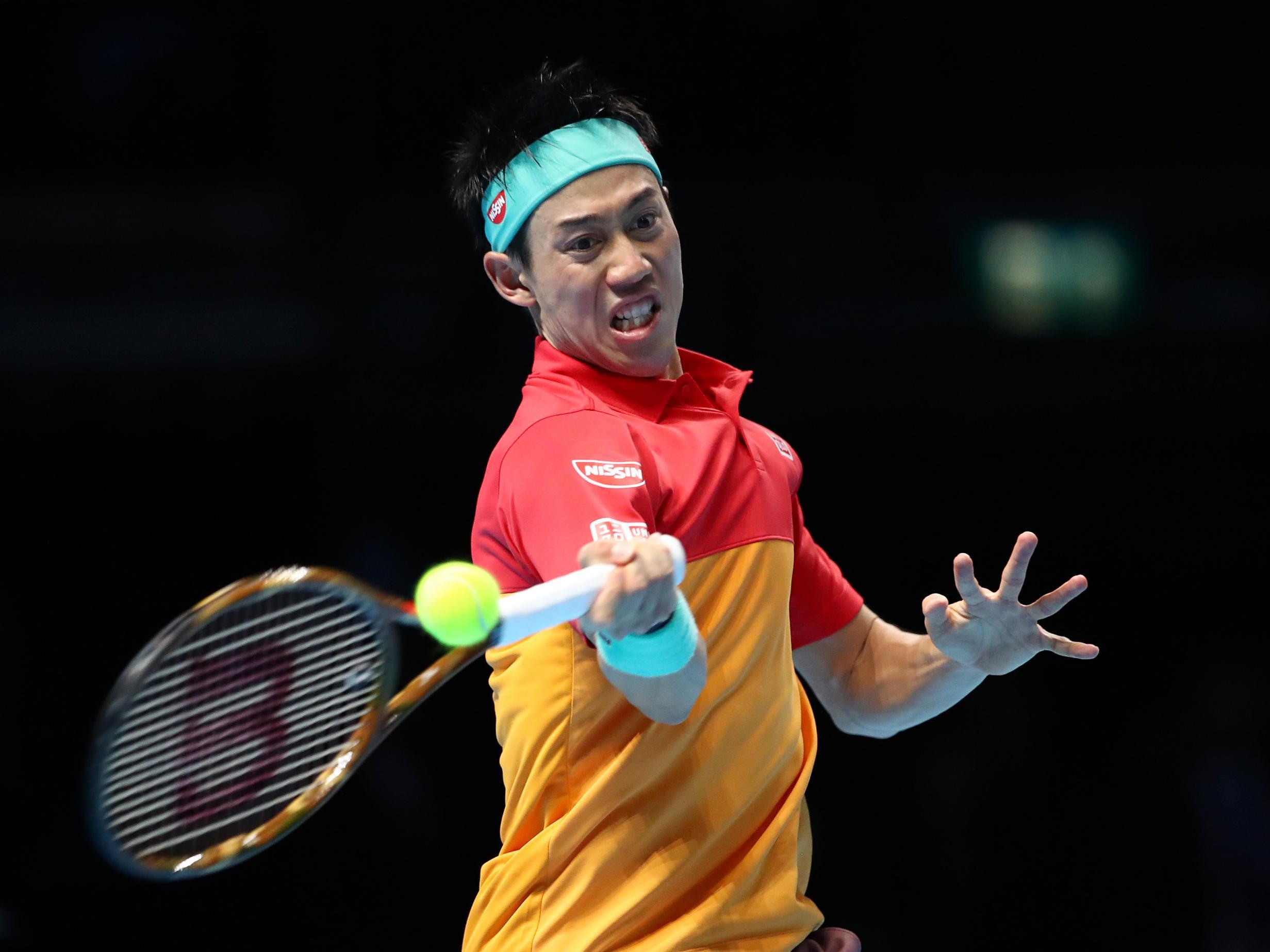 Nishikori was in scintillating form against the man he describes as his "idol"