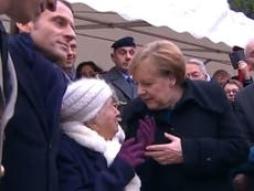 Merkel forced to explain to 101-year-old she is not Macron’s wife