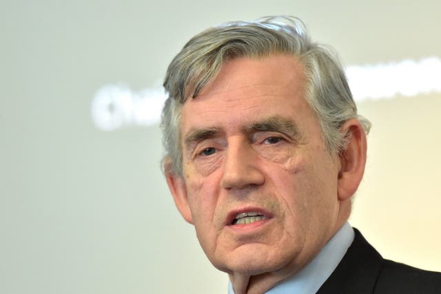 Gordon Brown: ‘To the Jewish community, we promised ‘never again’....we have not lived up to that promise’
