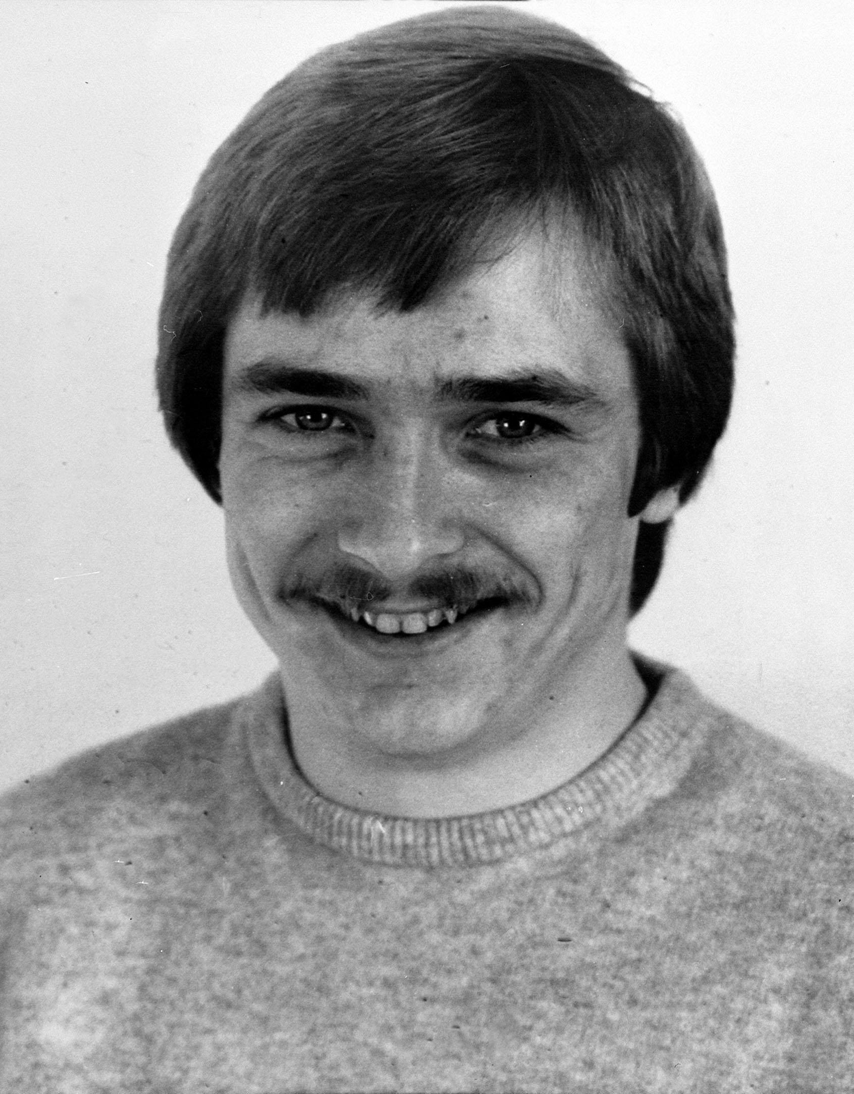 Russell Bishop in the late 1980s