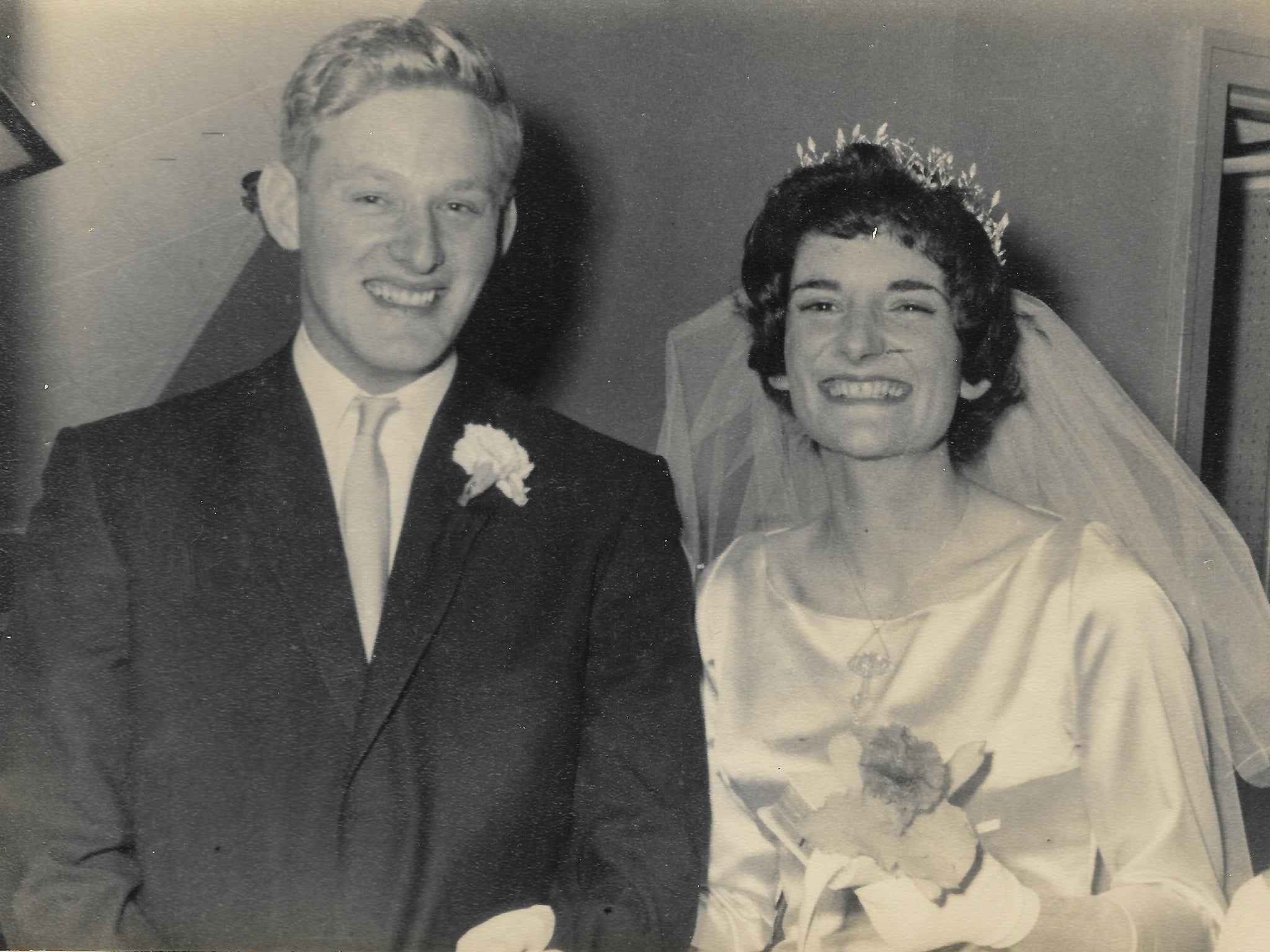 Nana and Grandpa Mike on their wedding day