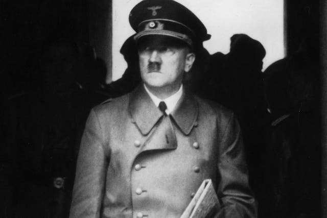 Adolf Hitler circa 1940, the year that his Luftwaffe bombed Rotterdam