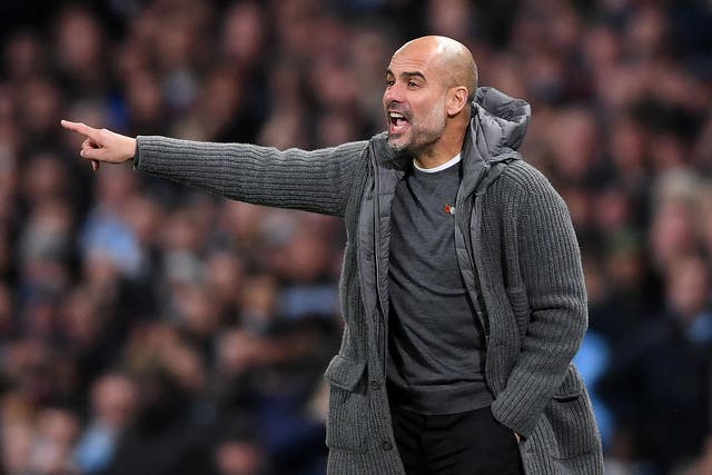 Pep Guardiola commented on Anthony Taylor before Sunday's Manchester derby
