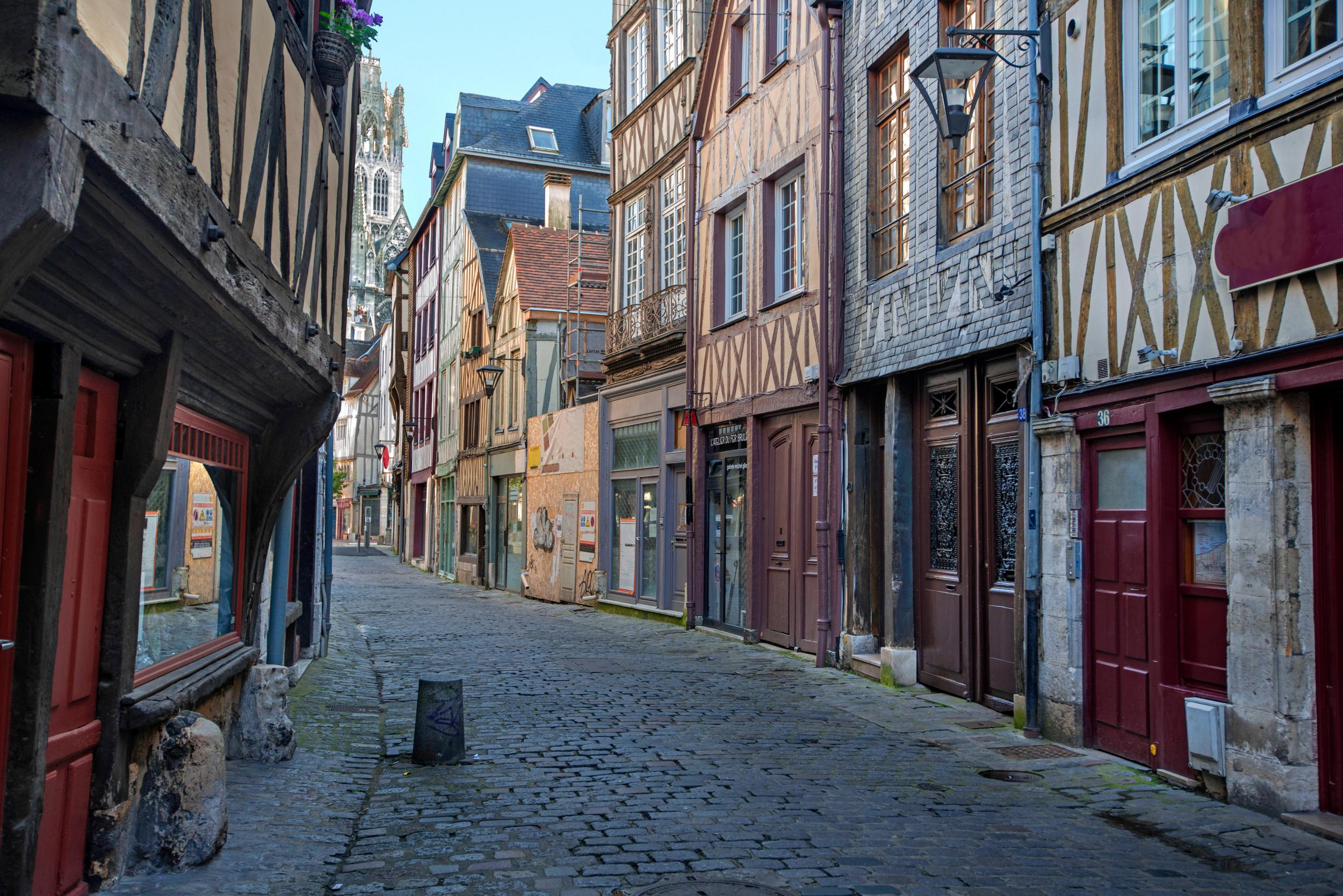 Explore the pretty streets of Rouen