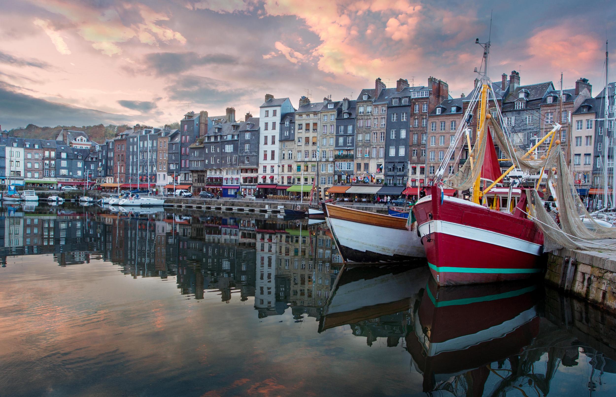 The port in Honfleur