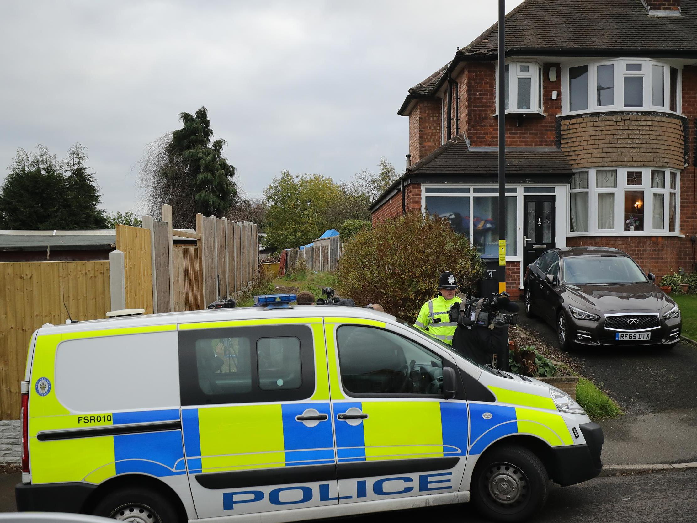 Detectives spent two weeks searching for the remains of Suzy Lamplugh at a property in Sutton Coldfield (Christopher Furlong/