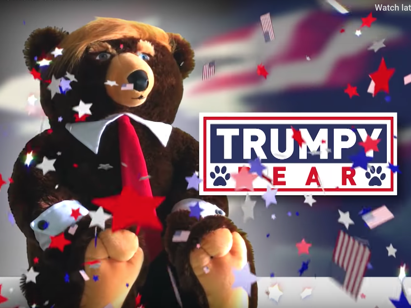 Donald Trump Bear Plush Toys Limited Edition USA Campaign Teddy Trumpy New Cool 