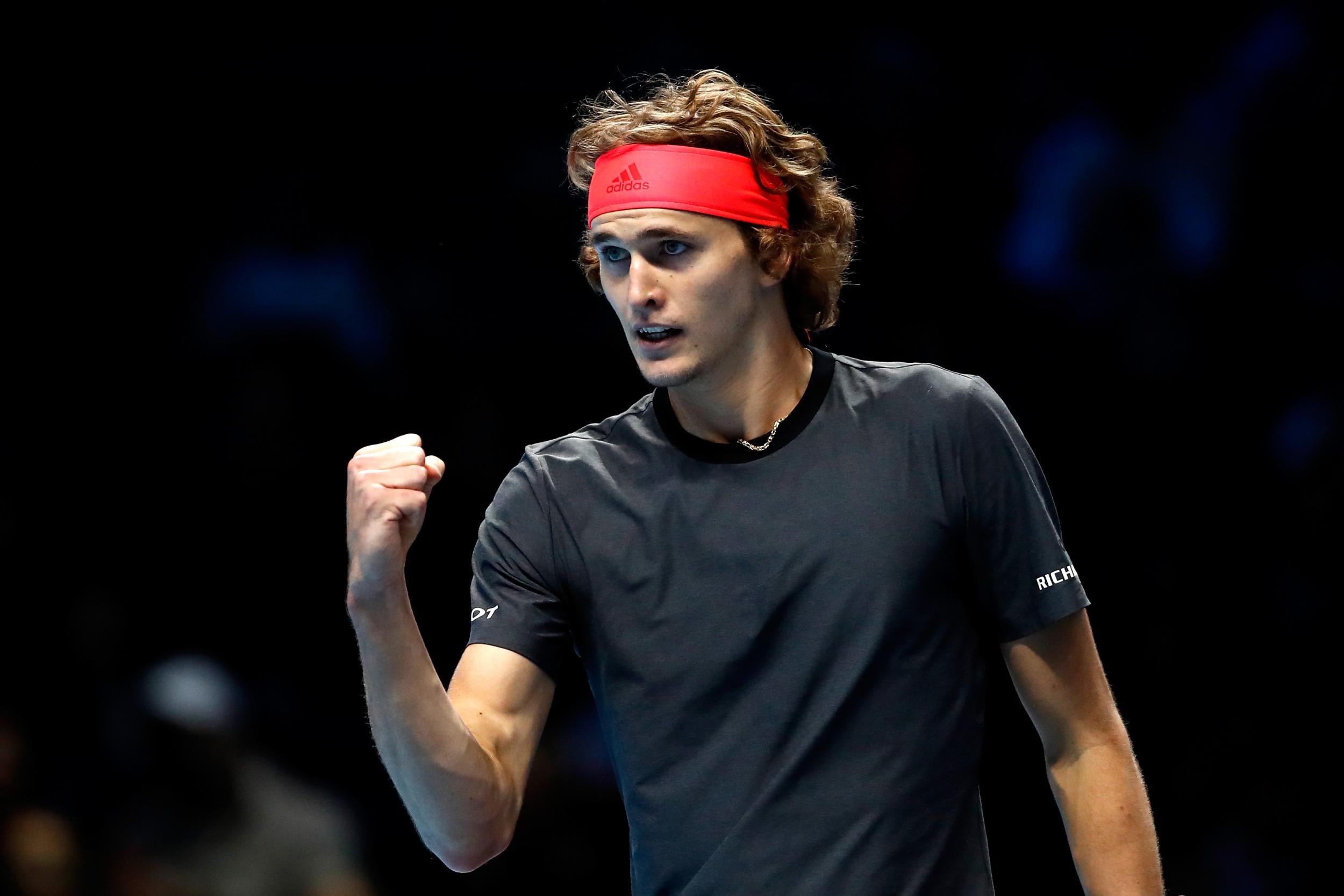 Zverev made a winning, if not totally convincing, start against an out-of-sorts Cilic