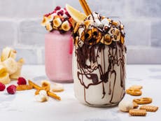 High street milkshakes found to contain up to 39 teaspoons of sugar
