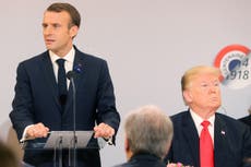 Trump taunts Macron in world war jibe: 'How'd it work out for France'