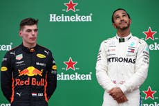 Hamilton tips Verstappen to challenge for the Formula 1 title