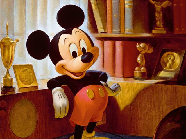 A portrait painted by John Hench in 1953 to mark the mouse’s 25th birthday