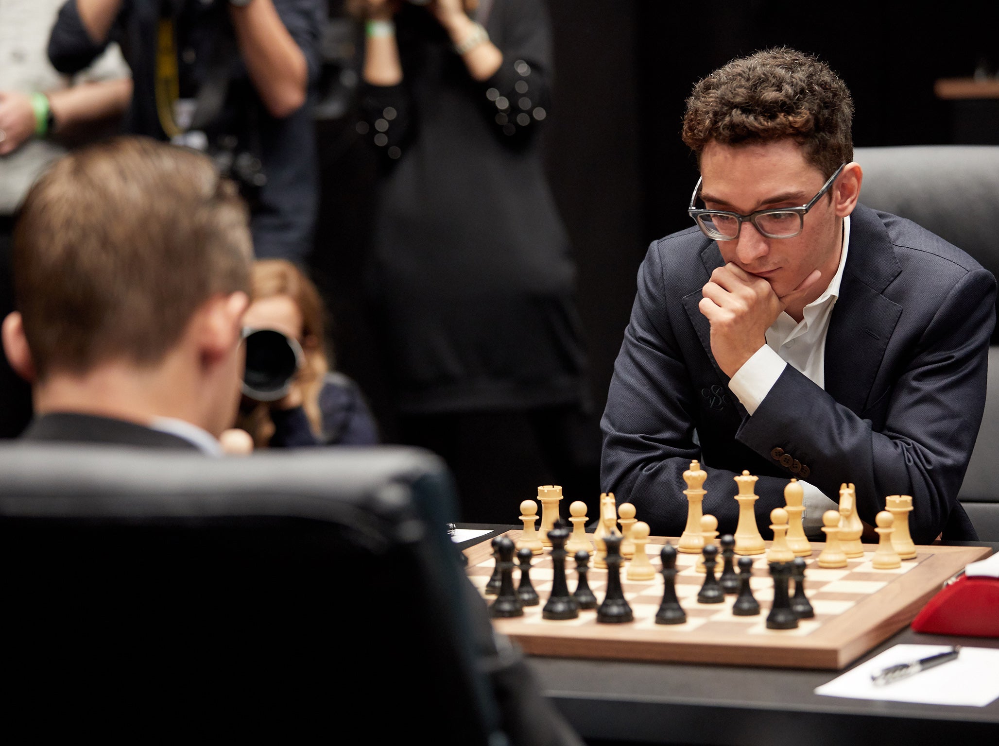 Carlsen and Caruana still deadlocked after  'leak' controversy, World  Chess Championship 2018