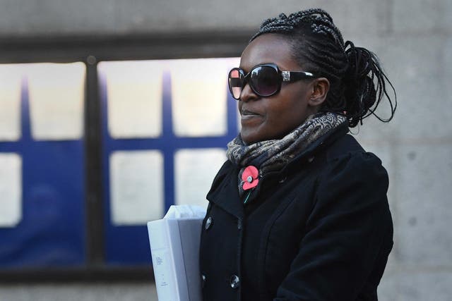 Labour MP Fiona Onasanya leaves the Old Bailey in London on Monday November 12, 2018
