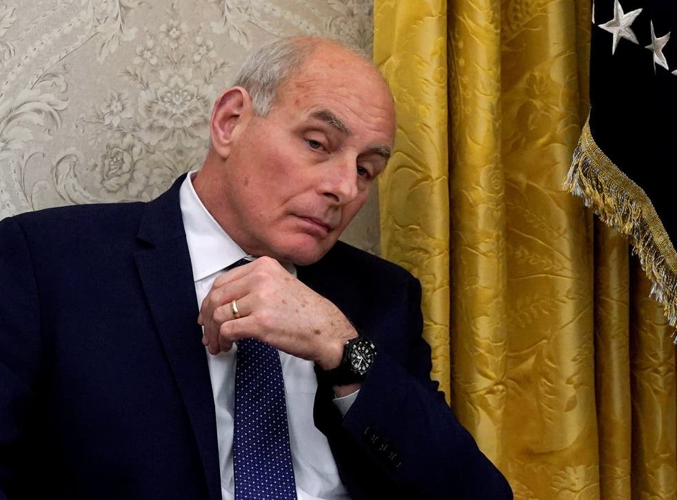 Mr Kelly is reportedly on the chopping block in the White House