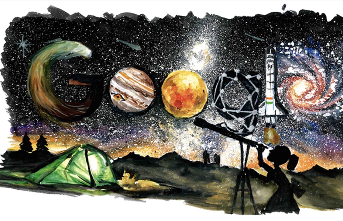 The India winner of Doodle 4 Google 2018 was Mumbai high school student Pingla Rahul