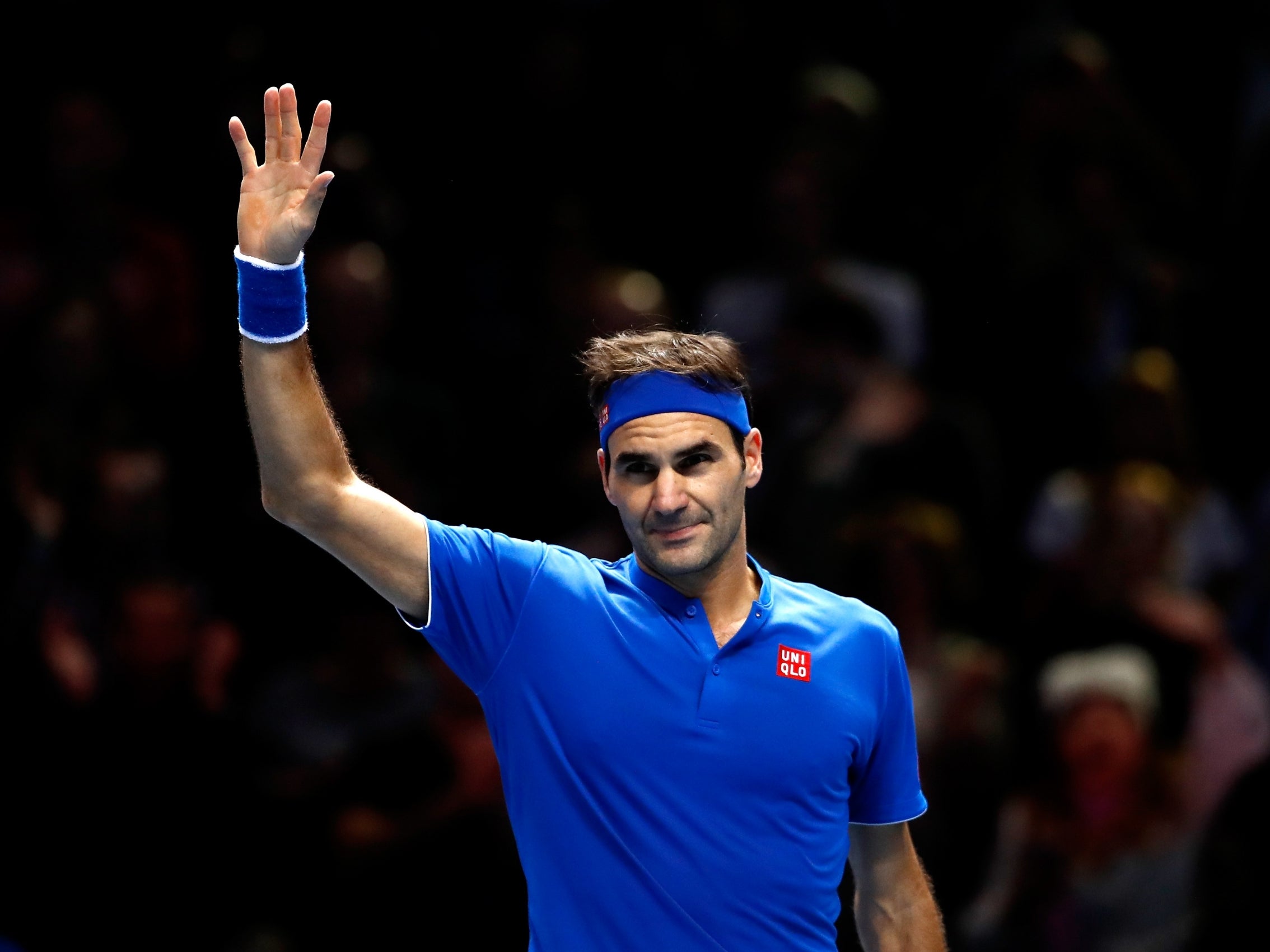 Roger Federer got back to winning ways by defeating Dominic Thiem at the ATP Finals