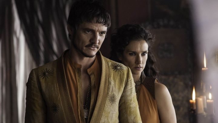 Pedro Pascal with Indira Varma in 'Game of Thrones'