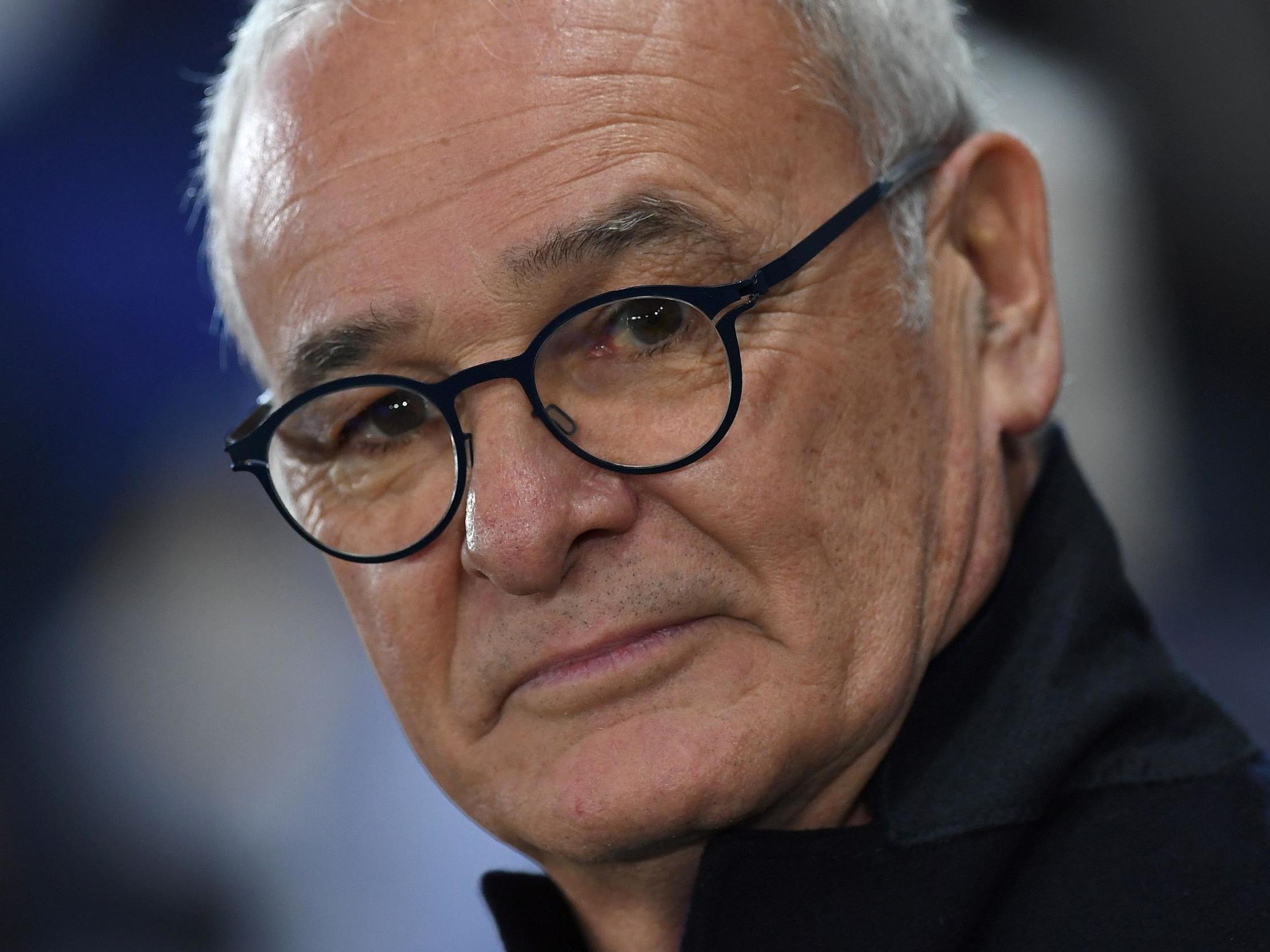 Leicester City manager Claudio Ranieri