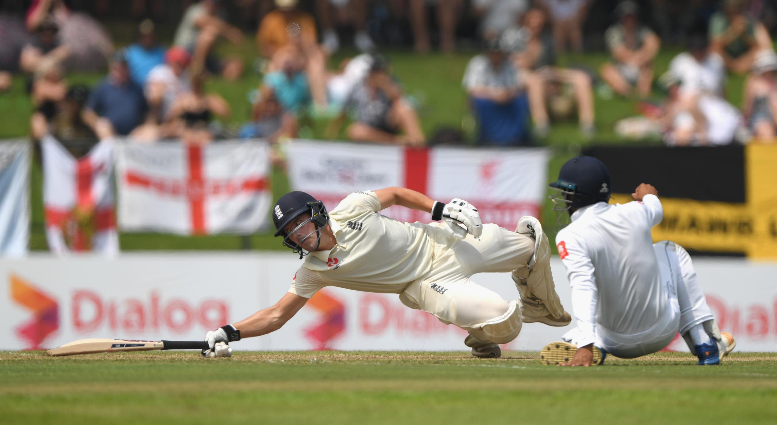 Burns gritted out a crucial 43 up the order when conditions were at their toughest