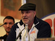 Fury’s father threatens to put promoter Hearn in ‘dole queue’ with bet