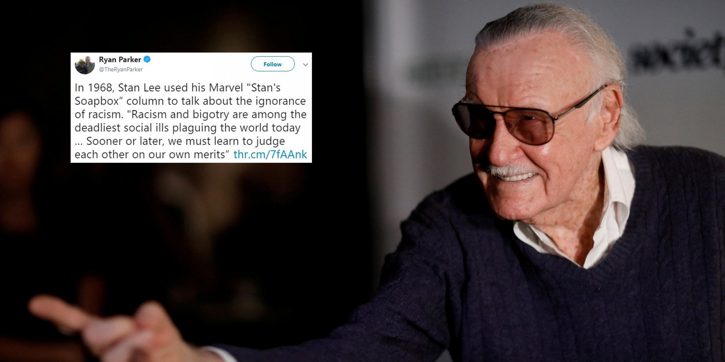 Stan Lee S Comments On Racism And Bigotry From 50 Years Ago Resurface Following His Death Indy100