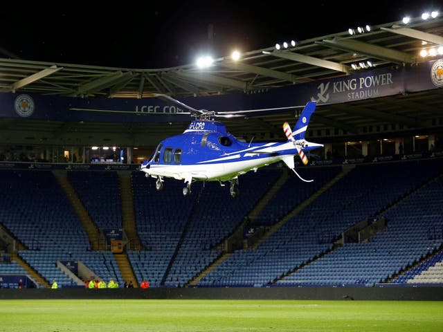 Leicester owner Vichai Srivaddhanaprabha's helicopter crashed on the 27 October outside the King Power Stadium