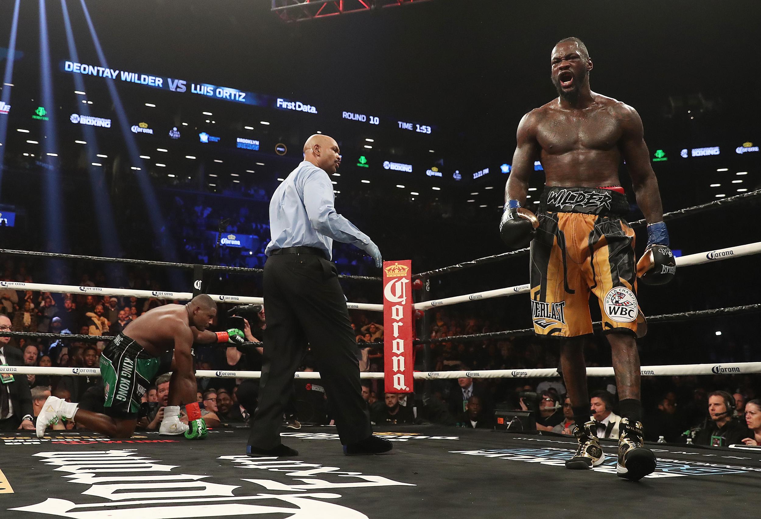 Wilder remains unbeaten as a heavyweight boxer