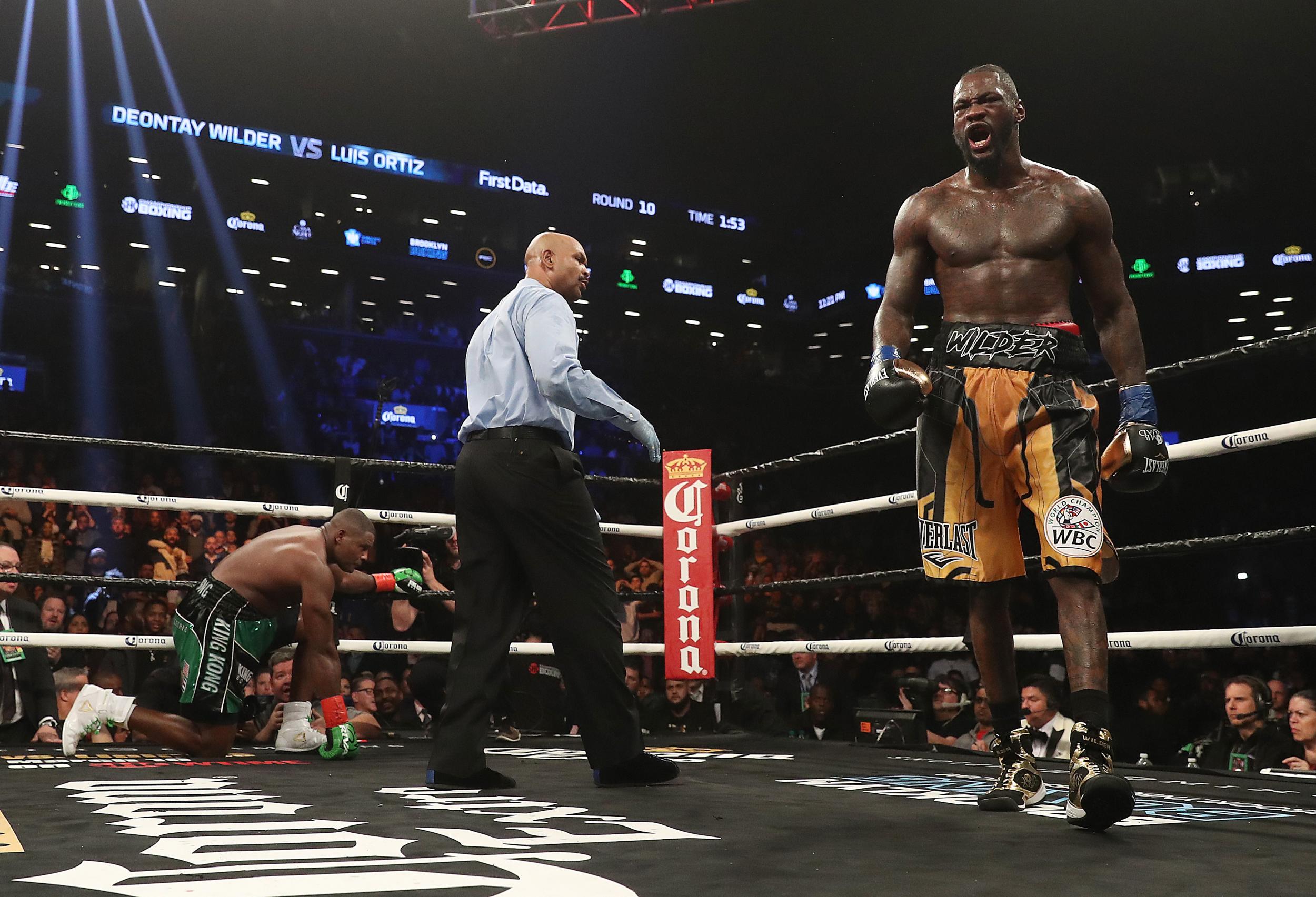 Wilder has never been beaten