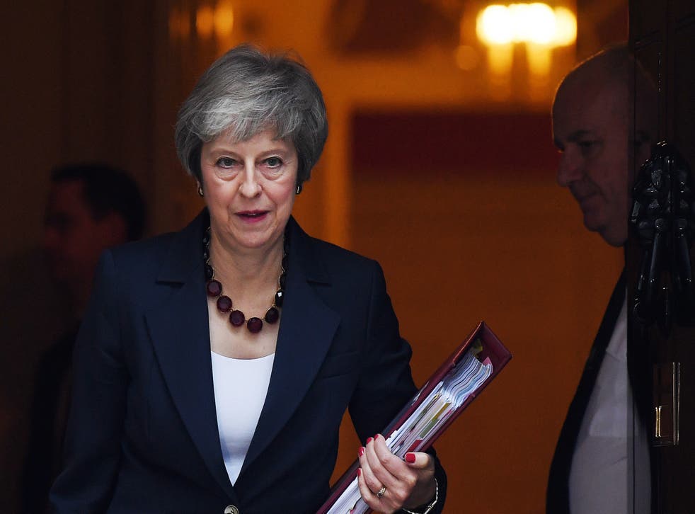 The prime minister has now lost her second Brexit secretary since the Chequers summit in July