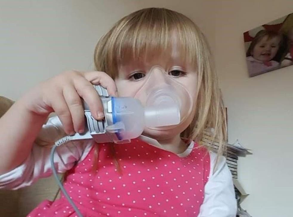 Katie Stafford will require regular medication throughout her life time to prevent infection and help keep her lungs clear and healthy