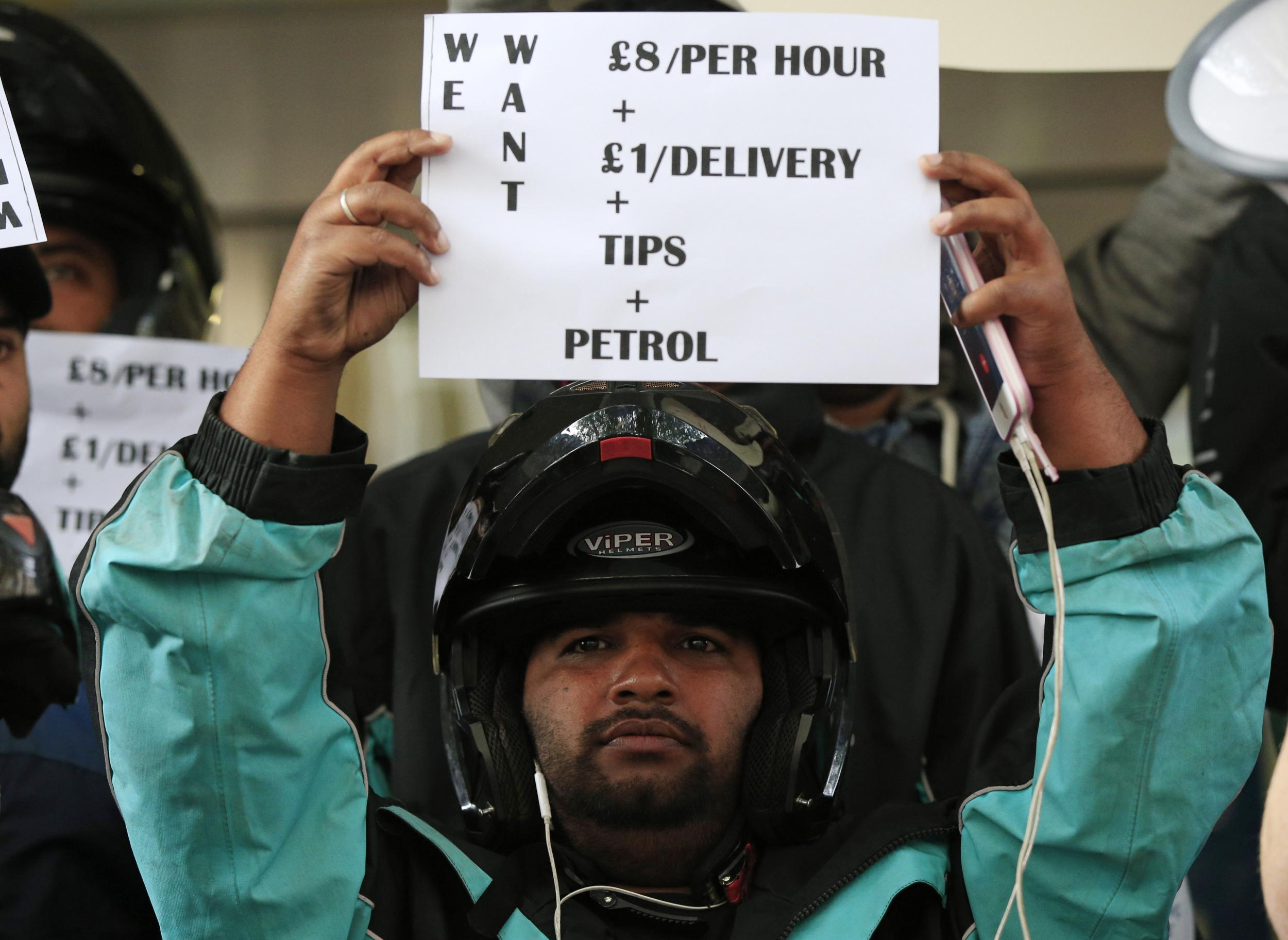 Deliveroo has secured a big investment but will that benefit its deliverers?