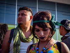 LGBT+ asylum seekers first to reach border find refuge in Tijuana