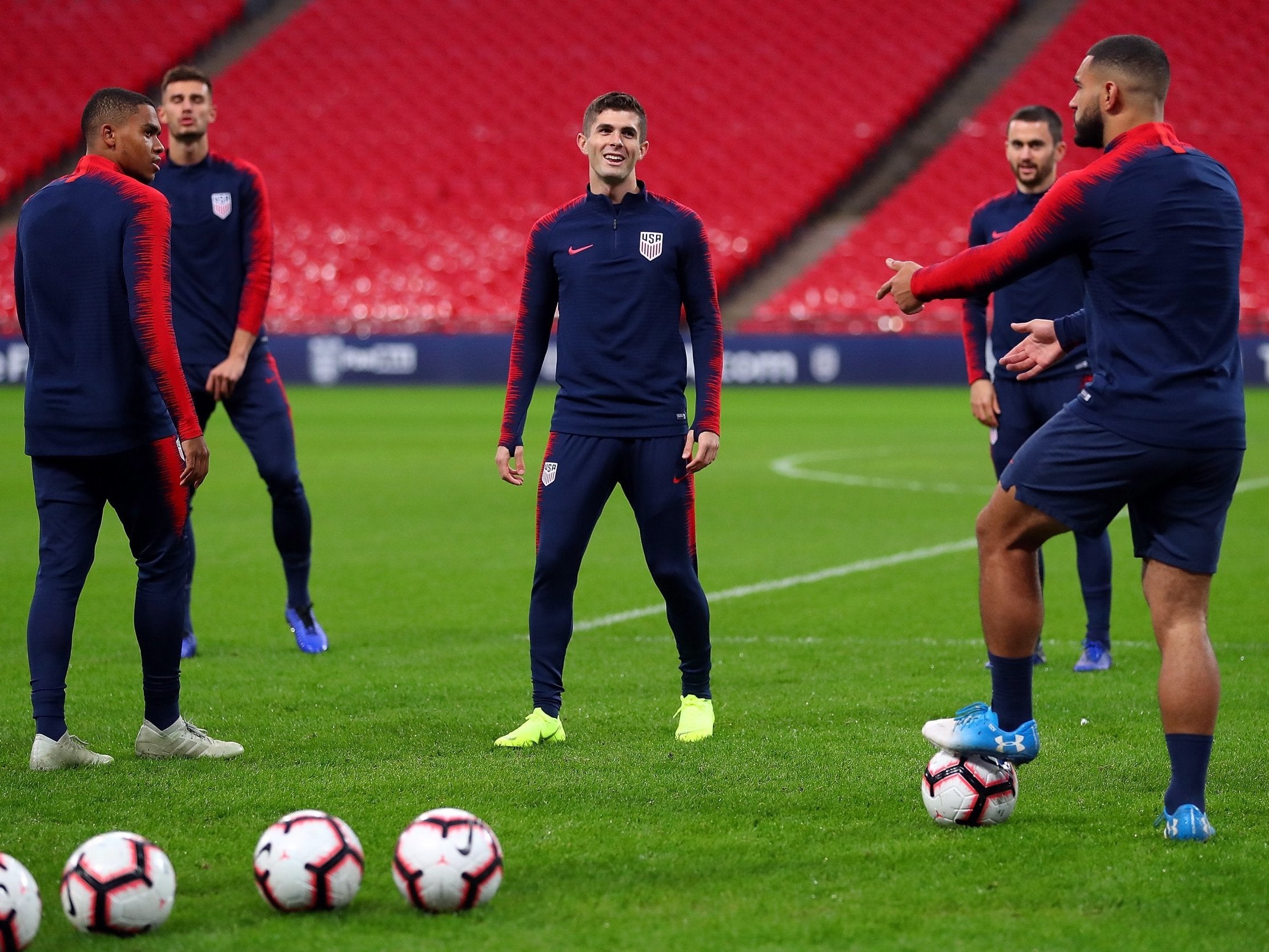 Pulisic faces England on Thursday night