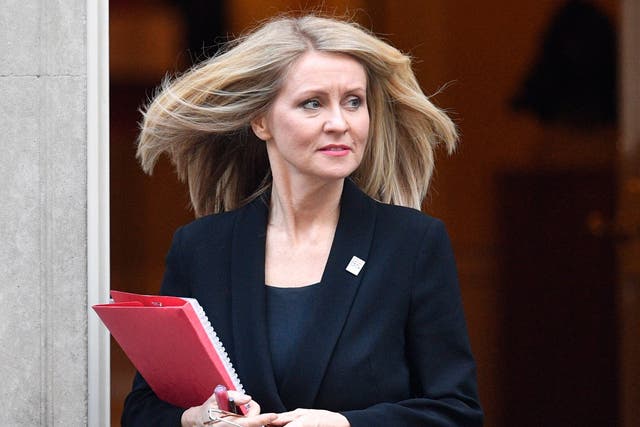 Conservative MP and former work and pensions secretary Esther McVey