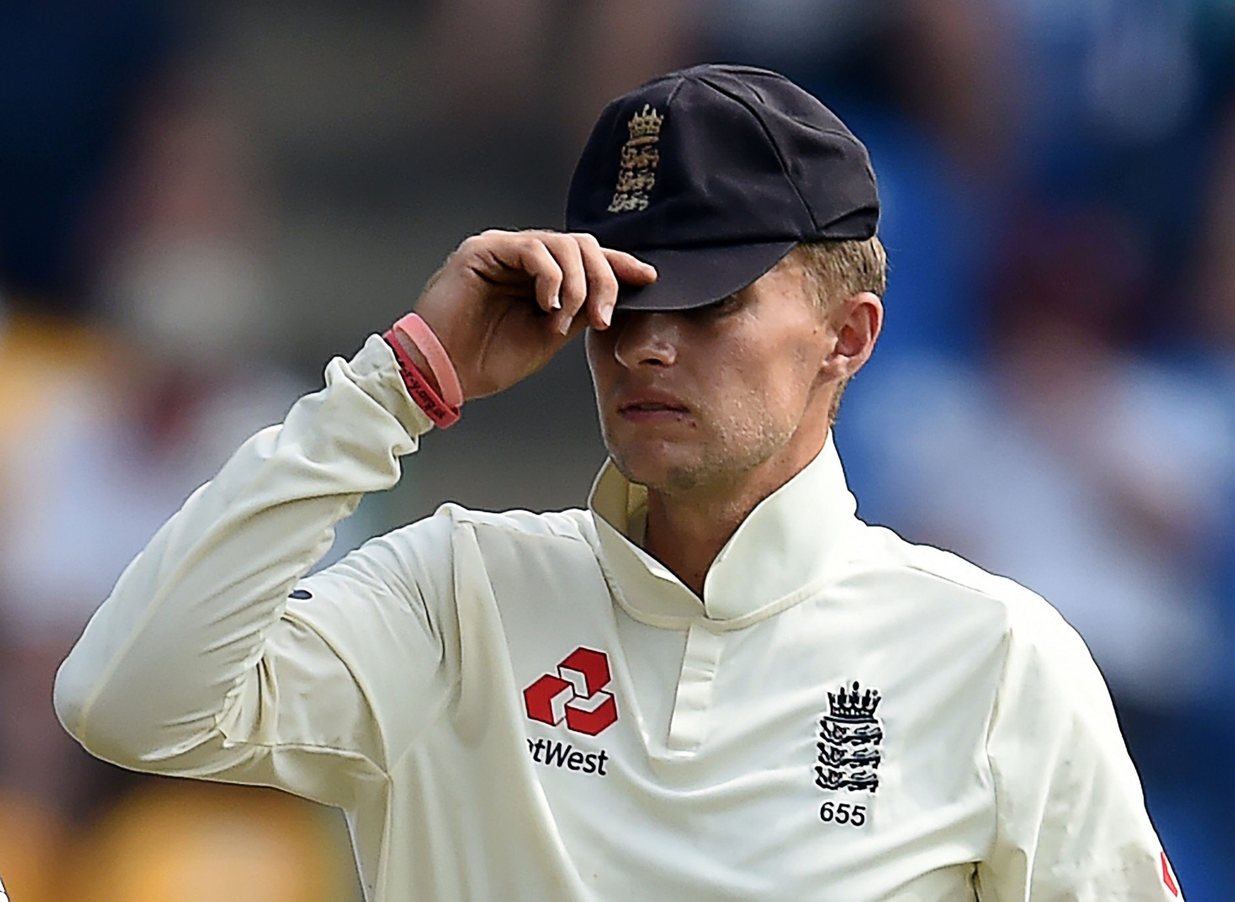 Joe Root was frustrated after initially seeming on the verge of securing an imposing lead