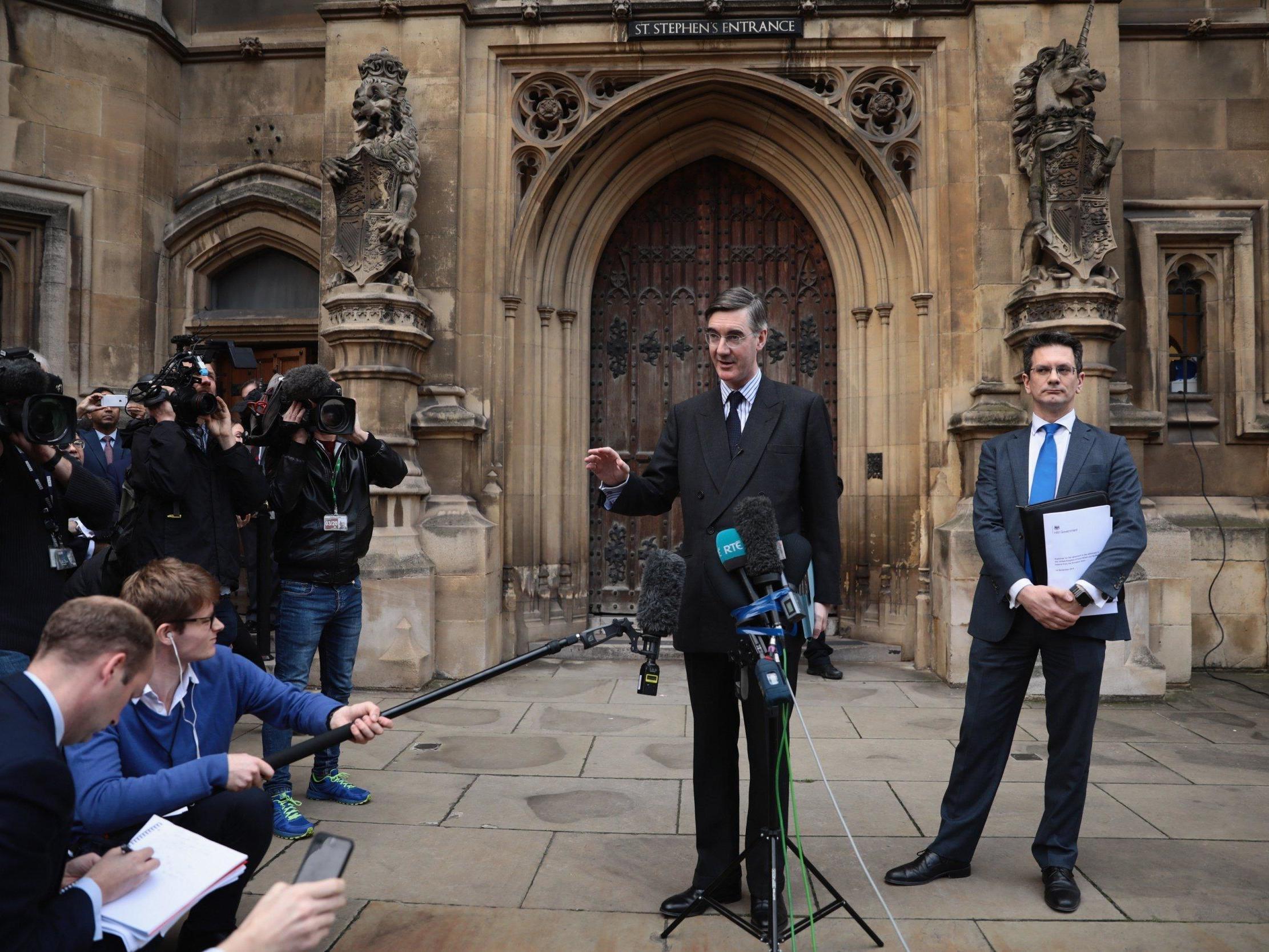 Brexiteers including Jacob Rees-Mogg have slapped the deal and called for Theresa May to go