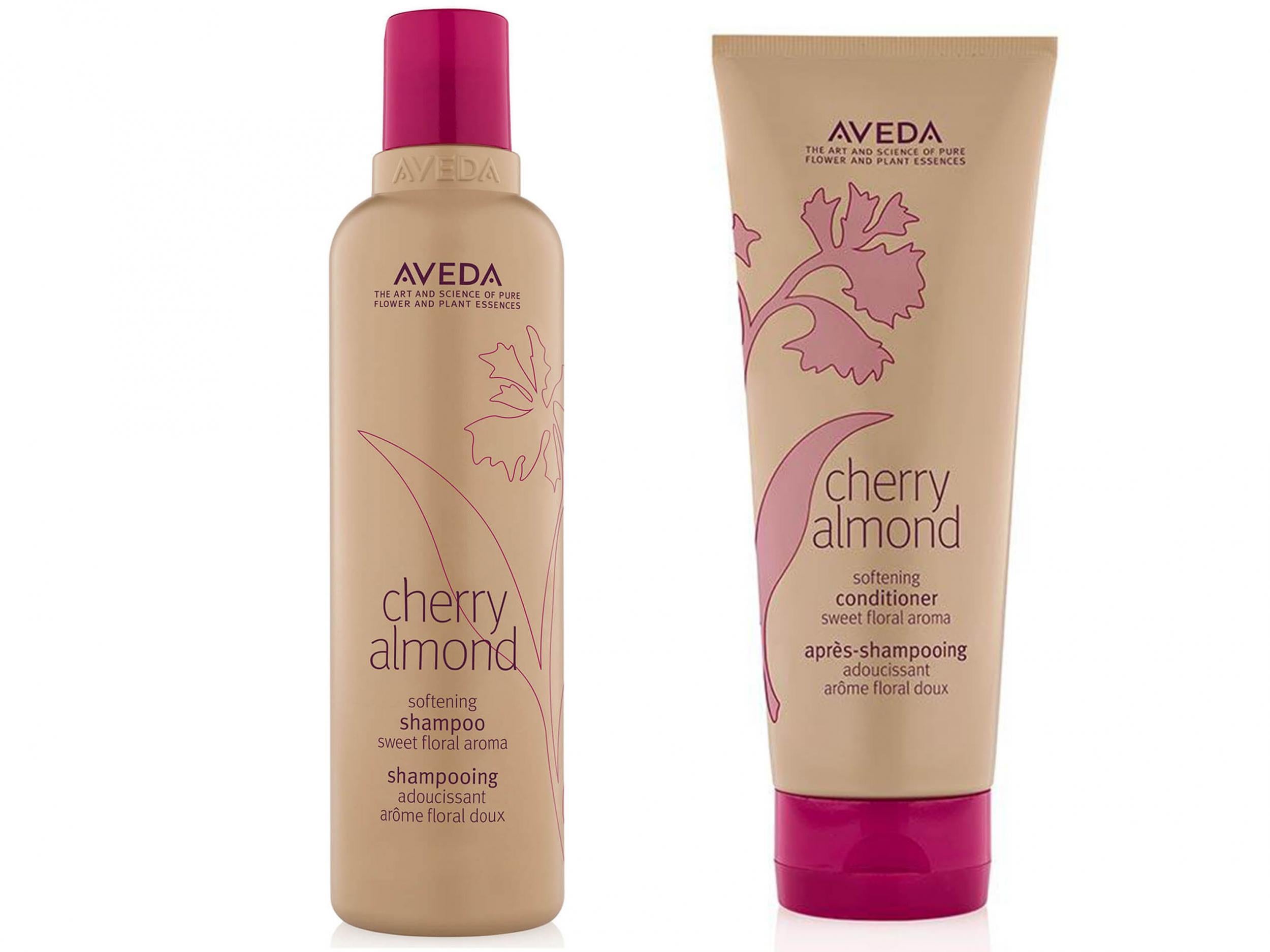 Aveda Cherry Almond Shampoo, £15.50 &amp; Conditioner, £17.50, John Lewis