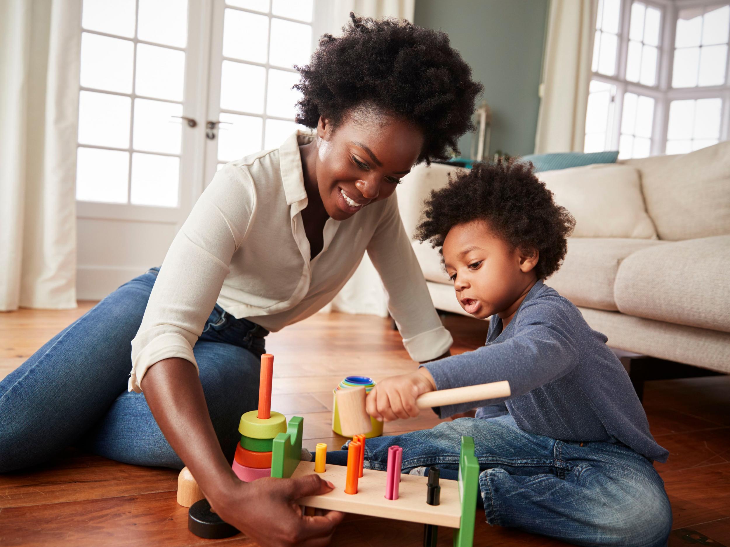 Adults want children to play with traditional toys such as board