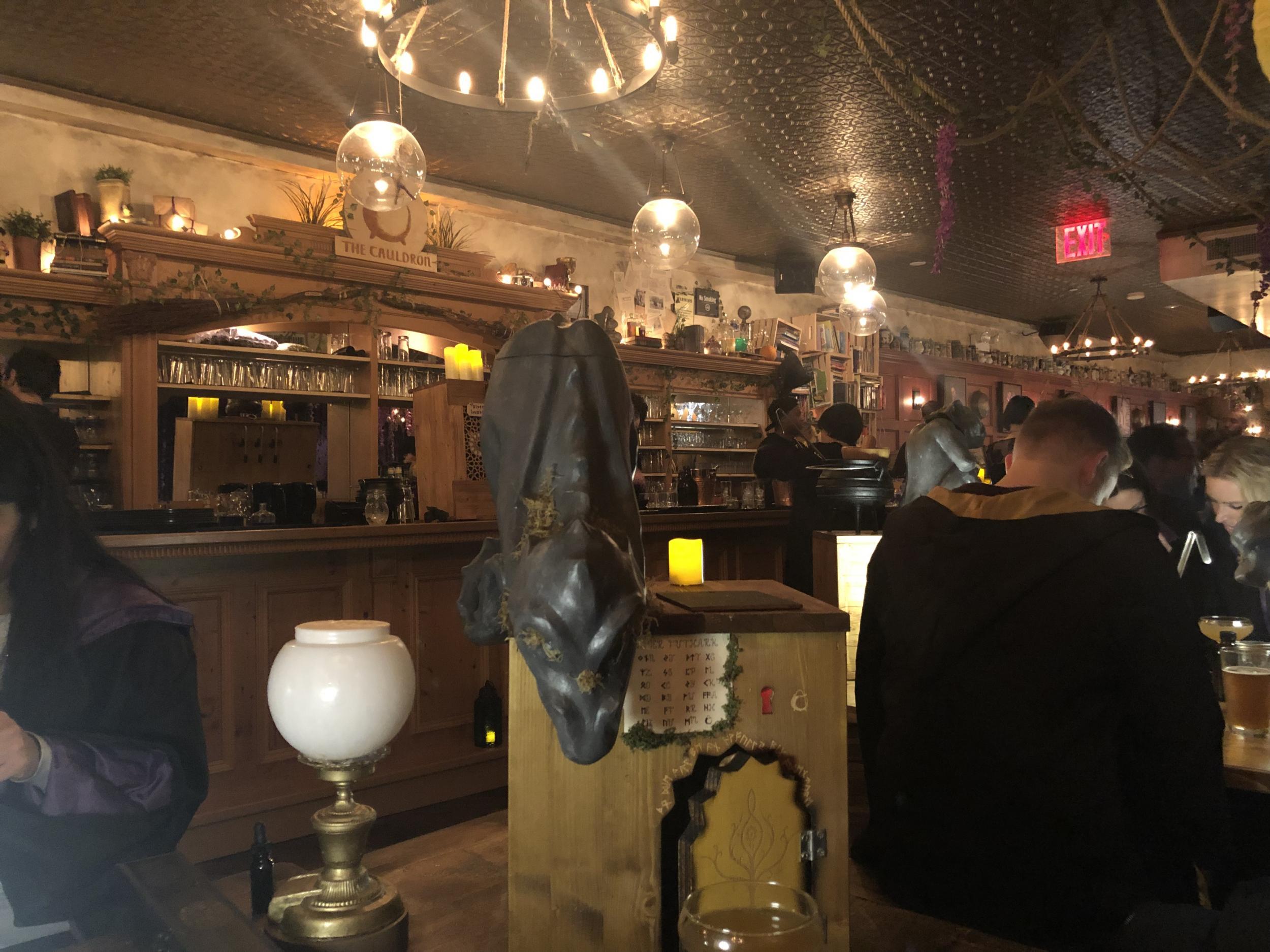 The Cauldron is a magic pop-up bar in Manhattan