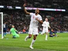 Wilson earns England debut goal against USA in Rooney’s final hurrah