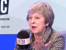 Theresa May faces radio grilling as bid to unseat her gathers pace