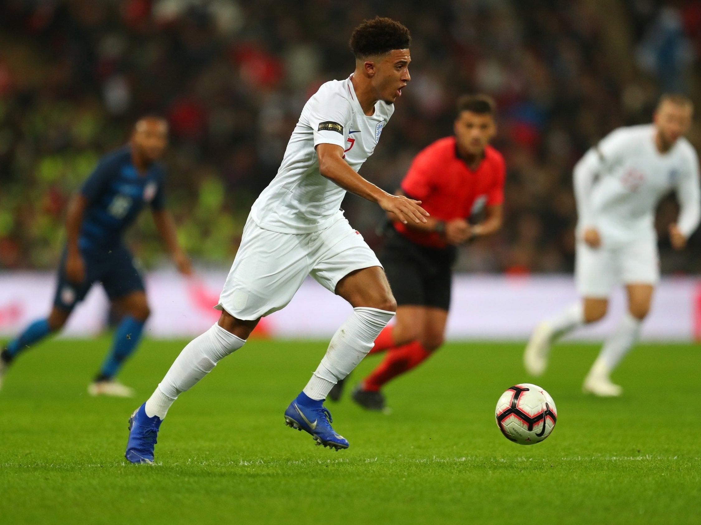 England vs USA: Jadon Sancho wouldn't be playing for Three ...