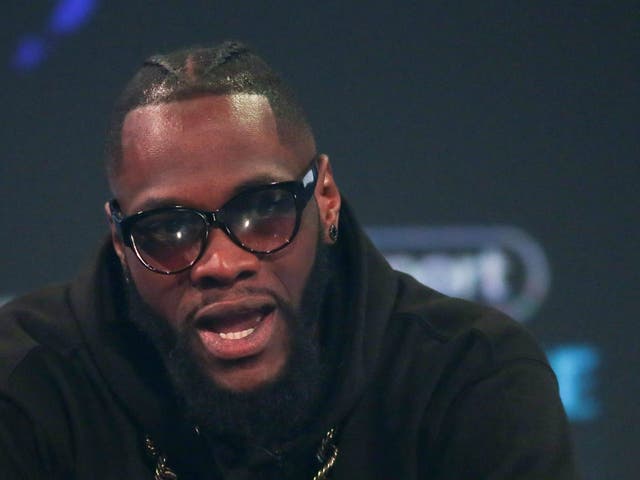 Deontay Wilder believes Tyson Fury is showing his nerves ahead of their bout