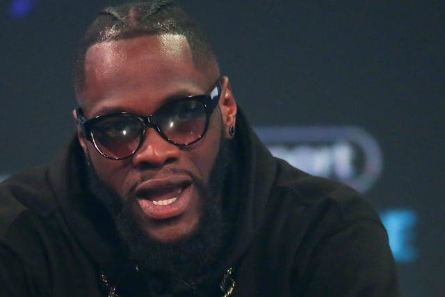 Deontay Wilder believes Tyson Fury is showing his nerves ahead of their bout