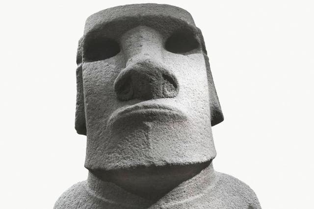 Large stone sculptures or moai, such as Hoa Hakananai'a, pictured, were made on Rapa Nui between 1100 and 1600AD