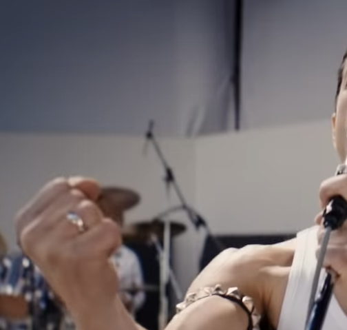 Rami Malek plays Freddie Mercury in the Queen biopic Bohemian Rhapsody.
