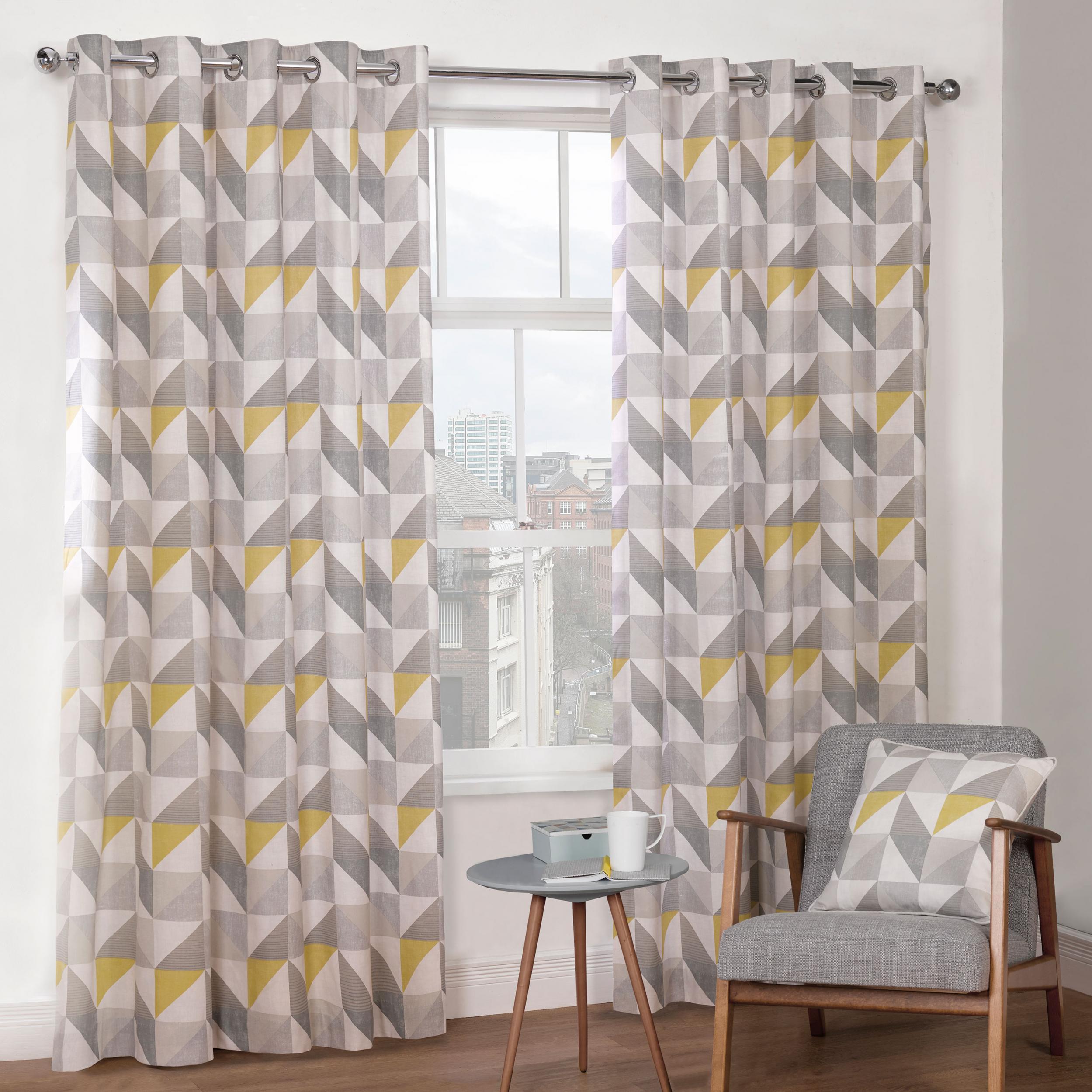 Delta geometric curtains