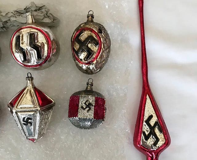 Claus Dalsborg bought a set of Nazi baubles earlier this year and intended to sell them for 10,000 kroner (?1188)